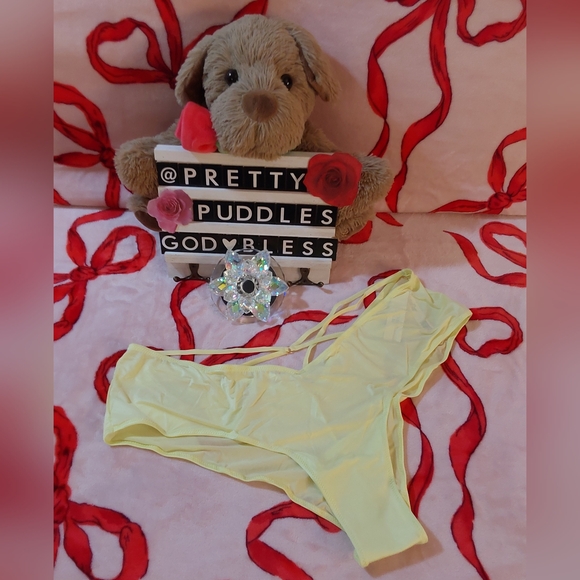 π XXL VS Very Sexy Strappy Back High-Leg Cheeky Pantyπ - Picture 5 of 15